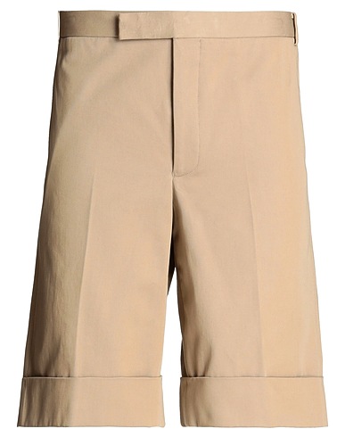 THOM BROWNE Shorts & Bermuda Khaki 100% Cotton