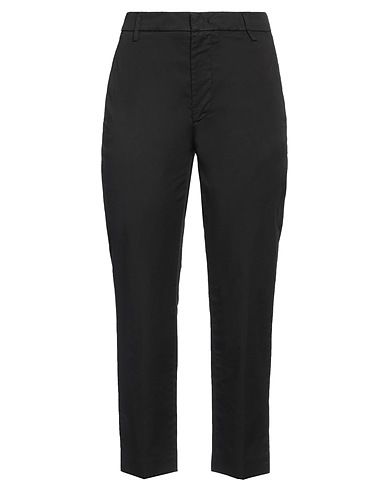 DONDUP Pantalone Nero 96% Cotone, 4% Elastan