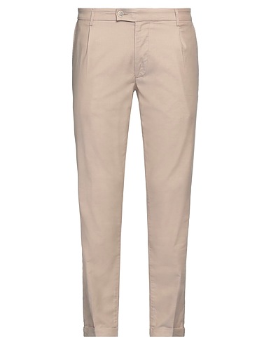 RE_HASH Casual pants Beige 55% Lyocell, 43% Cotton, 2% Elastane