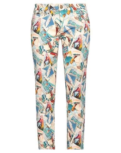 SEDUCTIVE Casual trouser Beige 97% Cotton, 3% Elastane
