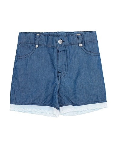 OVERKIDS Shorts & Bermuda Blue 100% Cotton