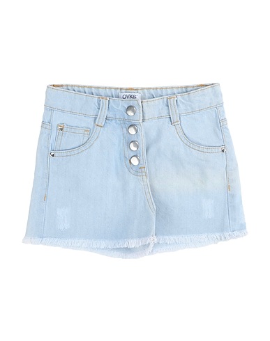 OVERKIDS Shorts jeans Blu 100% Cotone