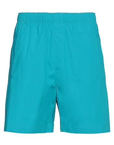 AMARANTO Shorts & Bermuda Turquoise 100% Cotton