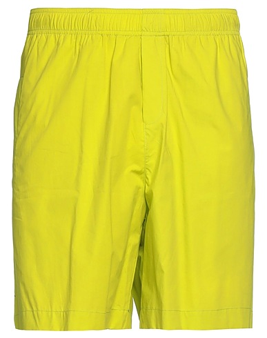 AMARANTO Shorts & Bermuda Lime green 100% Cotton