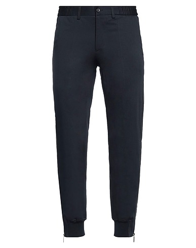 EMPORIO ARMANI Casual pants Navy 96% Cotton, 4% Elastane, Polyester, Polyamide
