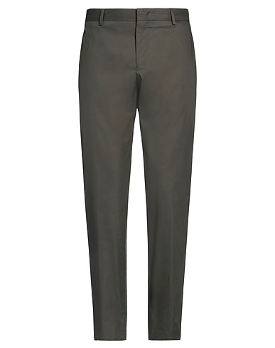 PT Torino Casual trouser Military green 65% Cotton, 29% Polyamide, 6% Elastane
