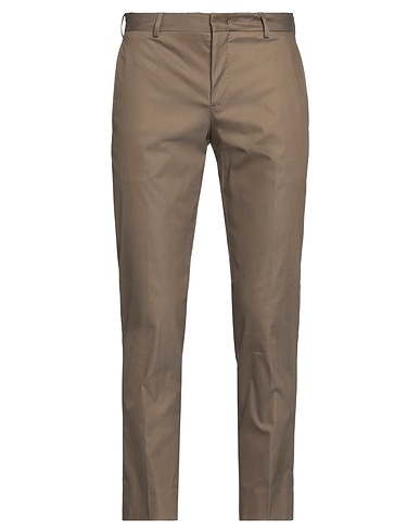 PT Torino Casual trouser Dark green 65% Cotton, 29% Polyamide, 6% Elastane