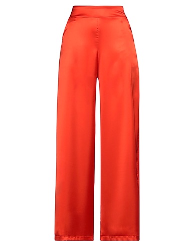 GIULIA N COUTURE Pantalone Arancione 100% Poliestere