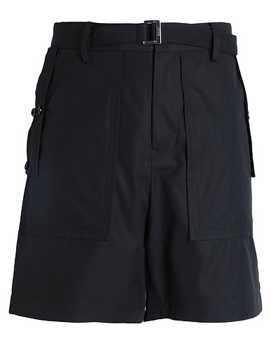 SACAI Shorts & Bermuda Black 100% Cotton
