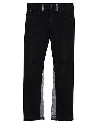 DOLCE&GABBANA Bootcut Jeans Black 98% Cotton, 2% Elastane