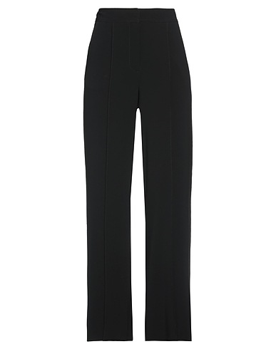 DIANE VON FURSTENBERG 캐주얼 바지 블랙 69% 트리아세테이트, 31% 폴리에스테르