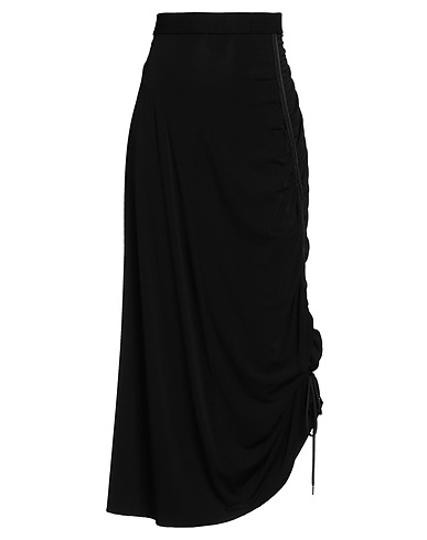 HIGH Long skirt Black 75% Acetate, 20% Nylon, 5% Elastane