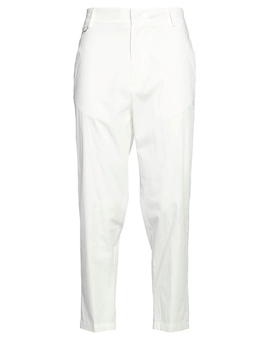 LOW BRAND Casual trouser White 80% Cotton, 16% Polyamide, 4% Elastane