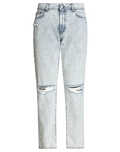 MSGM Denim pants Blue 100% Cotton