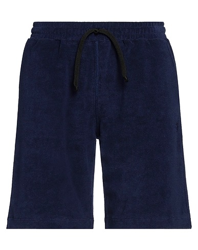 BALLANTYNE Shorts & Bermuda Navy blue 80% Cotton, 20% Polyamide