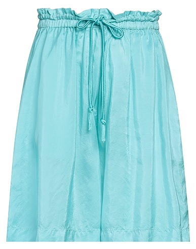 FORTE_FORTE Shorts & Bermuda Sky blue 100% Silk