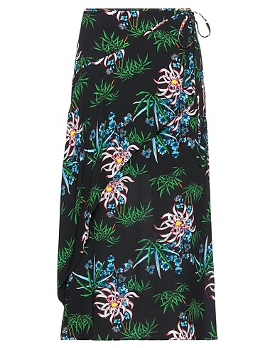 KENZO Maxi Skirts Black 100% Viloft®