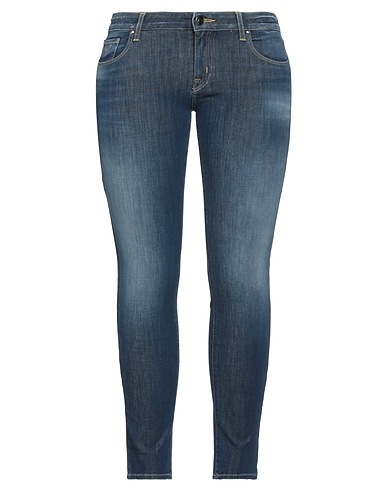 JACOB COHЁN Denim trousers Blue 57% Cotton, 21% Lyocell, 17% Polyester, 5% Elastane