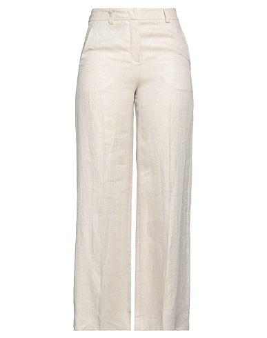 INCOTEX Casual trouser Beige 100% Linen