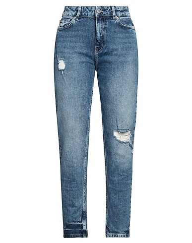 ACTITUDE by TWINSET Denim pants Blue 99% Cotton, 1% Elastane