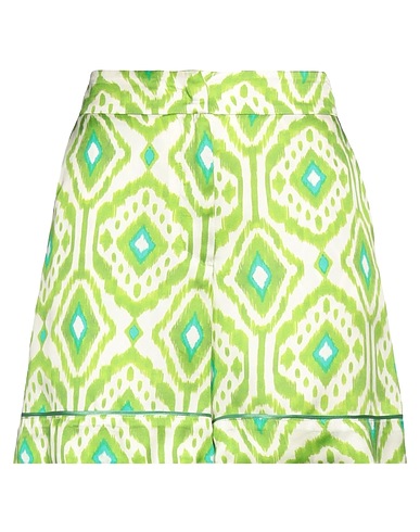 HANAMI D'OR Shorts & Bermuda Lime green 100% Viscose