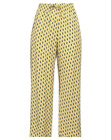 ATTIC AND BARN Pantalone Giallo 100% Viscosa
