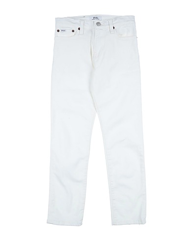 POLO RALPH LAUREN Denim trousers SULLIVAN SLM-BOTTOMS-DENIM
 White 93% Cotton, 6% Elasterell-p, 1% Elastane