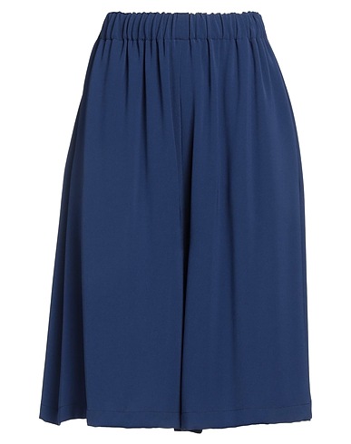 SEMICOUTURE Casual trouser Navy blue 59% Triacetate, 41% Polyester