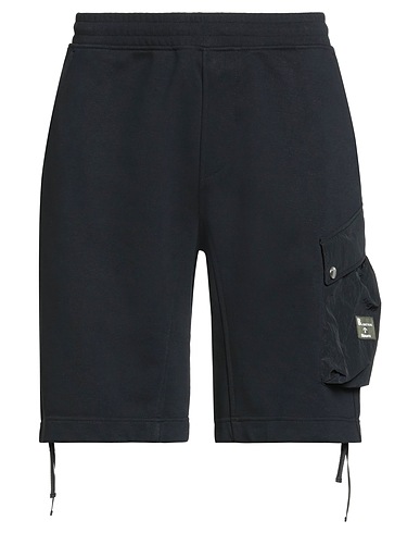 BLAUER. Shorts & Bermuda B.TACTICAL Black 88% Cotton, 12% Polyester
