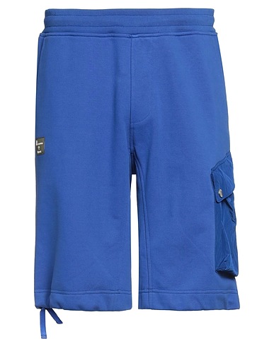 BLAUER. Shorts & Bermuda B.TACTICAL Bright blue 88% Cotton, 12% Polyester