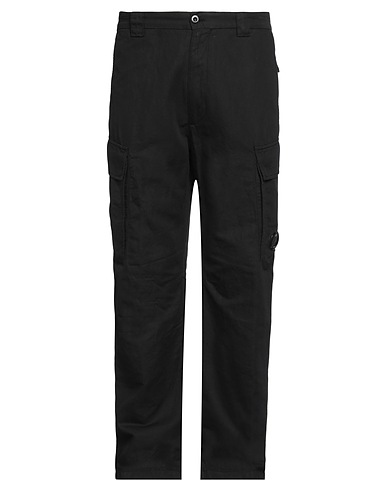 C.P. COMPANY Casual pants Black 51% Cotton, 49% Linen