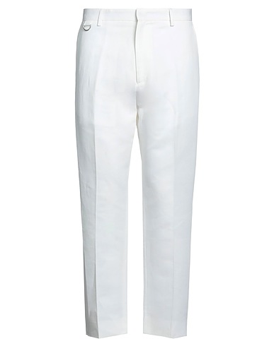 LOW BRAND Pantalone Bianco 54% Lino, 46% Cotone