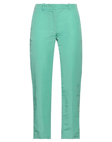 MALLONI Casual trouser Light green 36% Linen, 36% Polyamide, 28% Cotton