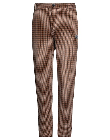 SUN 68 Casual trouser Camel 60% Polyester, 23% Cotton, 17% Wool