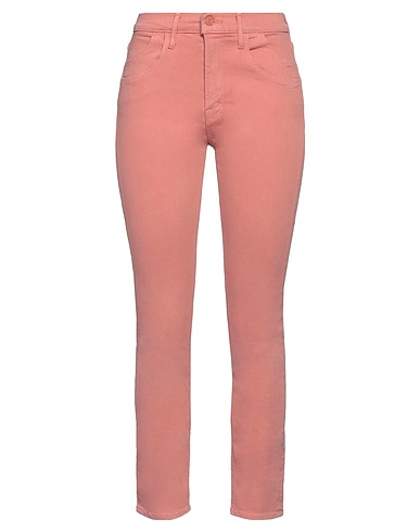 MOTHER Denim trousers Antique rose 93% Cotton, 5% Polyester, 2% Elastane