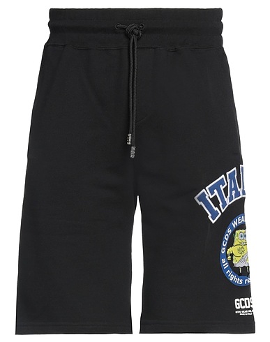 GCDS Shorts & Bermuda Black 100% Cotton