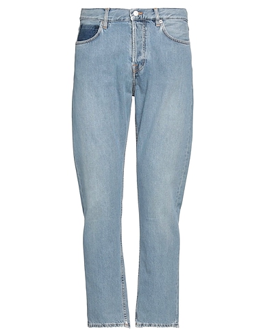 WHITE SAND Denim pants Blue 100% Cotton