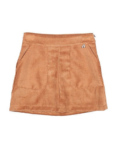 DIXIE Skirt Camel 88% Polyester, 11% Polyamide, 1% Elastane