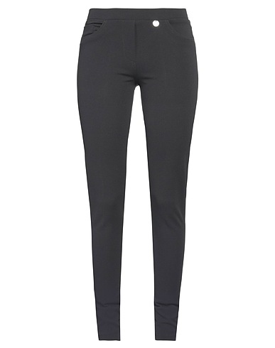 TOY G. Casual trouser Charcoal 95% Polyester, 5% Elastane