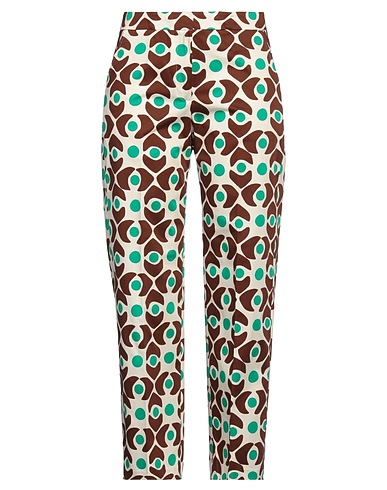 CAMICETTASNOB Casual trouser Brown 97% Cotton, 3% Elastane