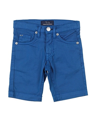 HARMONT & BLAINE Shorts & Bermuda Blue 98% Cotton, 2% Elastane