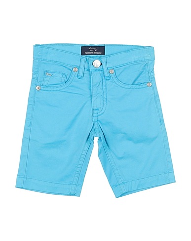 HARMONT & BLAINE Shorts & Bermuda Azure 98% Cotton, 2% Elastane