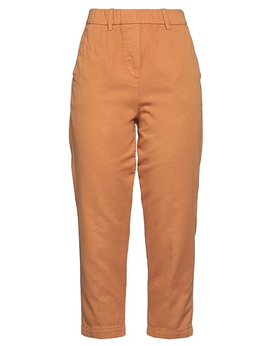 ALYSI Casual pants Camel 100% Cotton