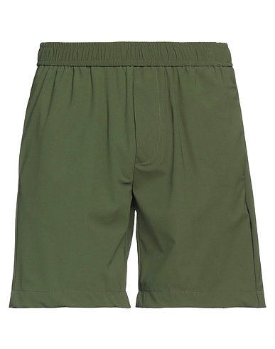 PMDS PREMIUM MOOD DENIM SUPERIOR Shorts & Bermuda Military green 71% Polyamide, 29% Elastane