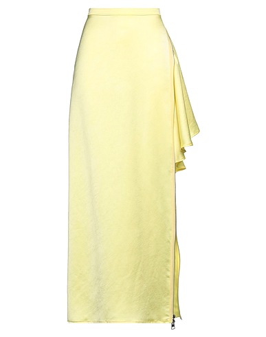JW ANDERSON Gonna lunga Giallo 100% Poliestere