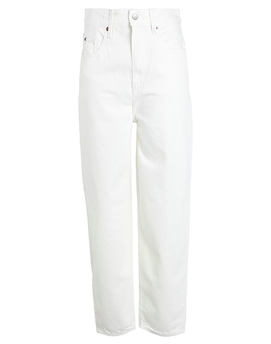 TOMMY HILFIGER Jeans BIANCO 80% Cotton, 20% Recycled cotton