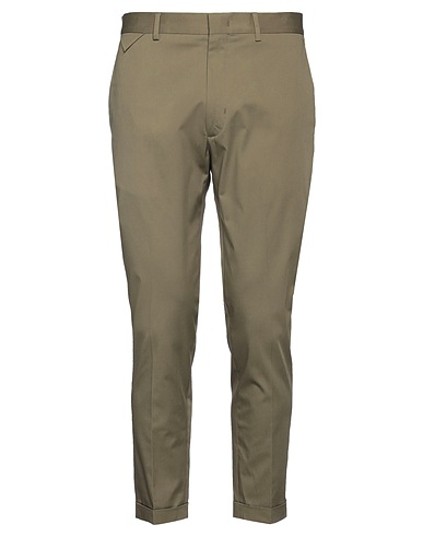 LOW BRAND Chinos Verde militare 97% Cotone, 3% Elastan