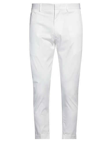 LOW BRAND Casual pants White 97% Cotton, 3% Elastane