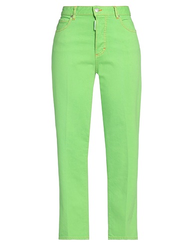 DSQUARED2 Pantaloni jeans Verde chiaro 98% Cotone, 2% Elastan