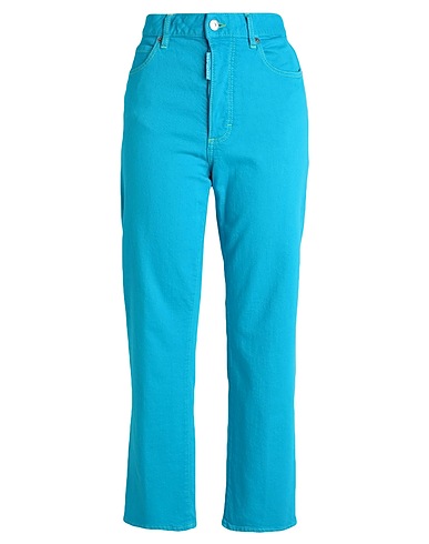 DSQUARED2 Denim trousers Azure 98% Cotton, 2% Elastane